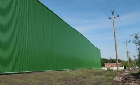 «Кузбассразрезуголь» установил шумозащитный экран в Киселёвске