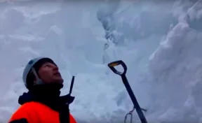 Появилось видео с места поисков прокопчанина в горах Алтая