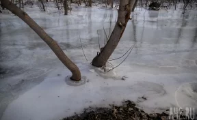 Власти назвали причину подтопления двух участков в Кузбассе