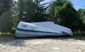 Дмитрий Анисимов: самолёт Ан-10 вернут в парк «Антошка» в Кемерове