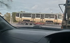 В Кемерово привезли вторую партию московских трамваев