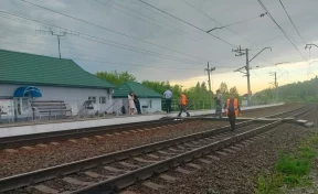 В Кузбассе 86-летняя пенсионерка не заметила приближающийся поезд и погибла