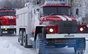 Власти Кузбасса прокомментировали пожар в ТЦ «Поляна» в Кемерове