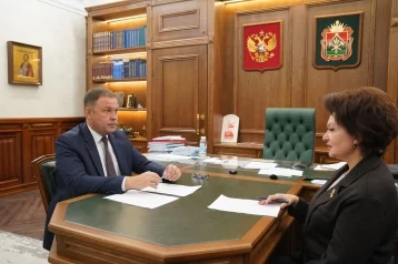 Фото: Губернатор Кузбасса представил нового руководителя филиала фонда «Защитники Отечества» 1