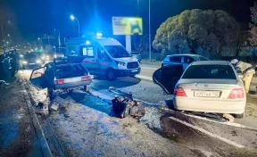 Один человек погиб в жёстком ДТП на Южном в Кемерове