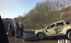 В Новокузнецке столкнулись два автомобиля Renault