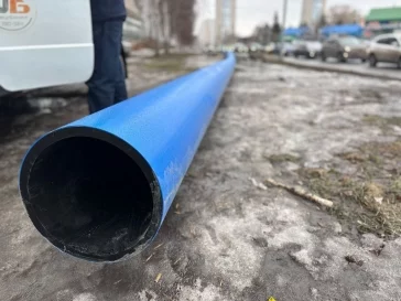 Фото: Мэр Новокузнецка показал ремонт водопровода на Кузнецкстроевском проспекте 3