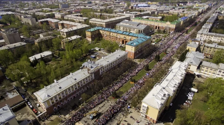 Фото: «Бессмертный полк» собрал в своих рядах более 128 тысяч кузбассовцев 2