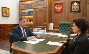 Губернатор Кузбасса представил нового руководителя филиала фонда «Защитники Отечества»