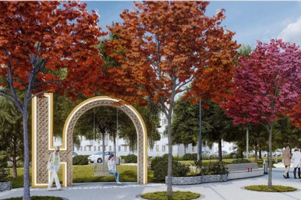 Глава Беловского округа показал, как будет выглядеть аллея «Юность»