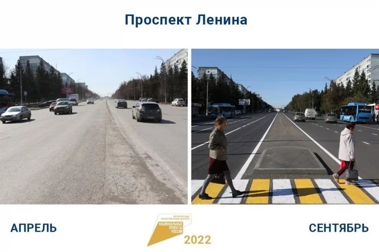 Фото: Власти: в Кемерове в летнем сезоне отремонтировали 20 километров дорог 2
