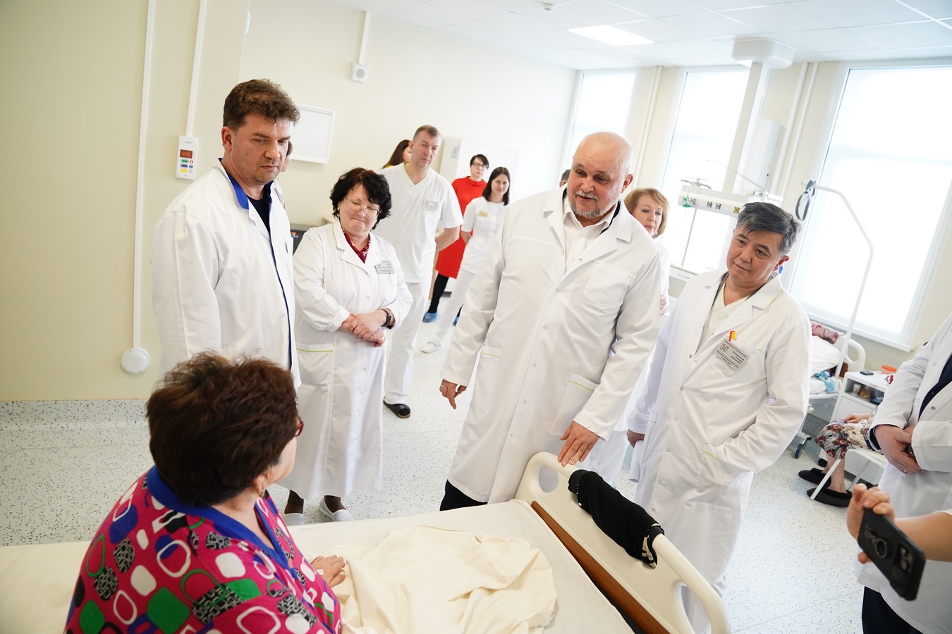 Сергей Цивилёв проконтролирует ход капремонта больницы в Междуреченске