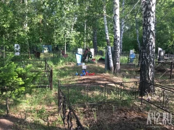 Фото: В Кузбассе дети повредили могилы на кладбище ради развлечения 1