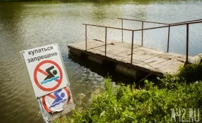 В МЧС призвали жителей Кузбасса не купаться в неположенных местах