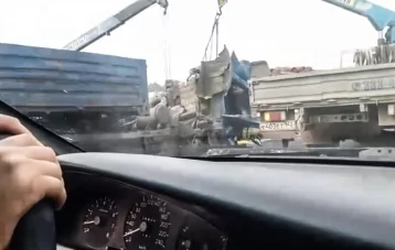 Фото: Водитель большегруза погиб в ДТП на кузбасской трассе 1