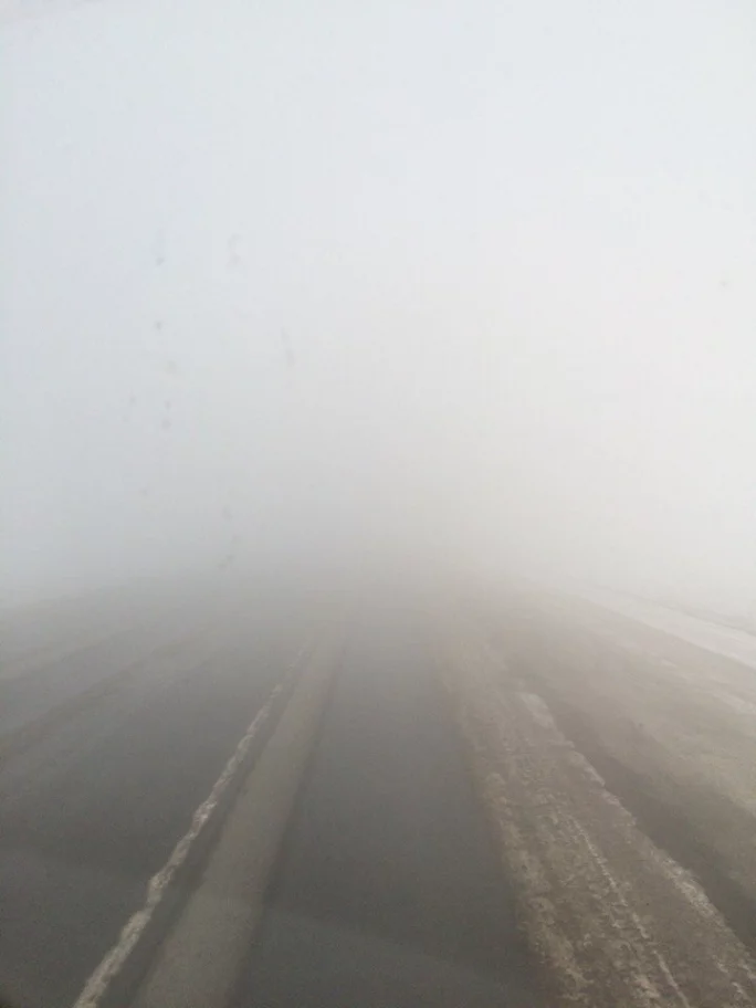 Фото: Кузбасские водители рассказали о плохой видимости на трассах 2