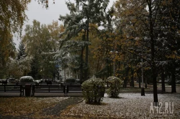 Фото: В Кемерове пошёл первый снег 1