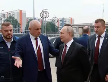 Фото: Губернатор Кузбасса посвятил новый эпизод видеодневника визиту Владимира Путина 1