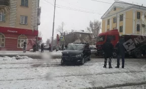 В Кемерове ДТП заблокировало движение трамваев  в Рудничном районе