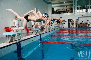 Фото: В Кемерове состоялось открытие областных соревнований по плаванию 1