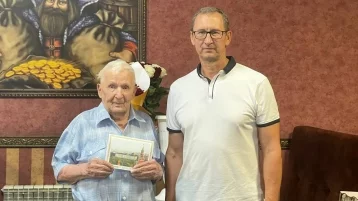 Фото: Владимир Путин поздравил ветерана из Кузбасса со 105-летним юбилеем 1