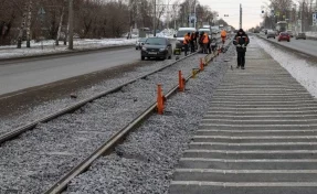 Мэр Кемерова рассказал о монтаже трамвайного полотна на территории реновации