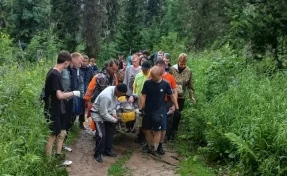 В Кузбассе турист серьёзно травмировал ногу