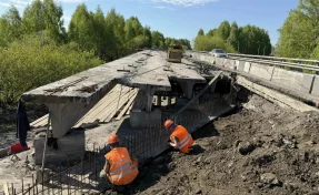 Ремонт путепровода на обходе Новокузнецка закончат к ноябрю