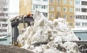 «Вывезли более 25 тысяч кубометров»: власти Кемерова отчитались об уборке снега за сутки