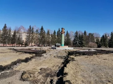 Фото: Илья Середюк рассказал о начале демонтажных работы в парке Победы имени Жукова в Кемерове 2