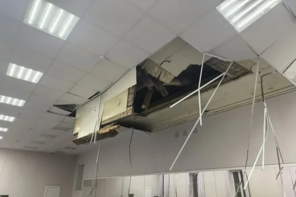 Во Владимирской области в детской школе искусств обрушился потолок