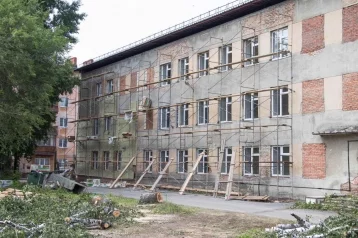 Фото: В кемеровской горбольнице №4 реконструируют здание для паллиативного отделения 1