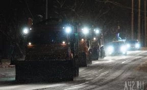 В Кузбассе за ночь выпала треть декадной нормы снега