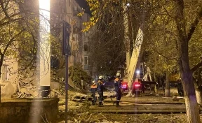 СК: обрушение части дома в Астрахани, предварительно, произошло при проведении ремонта в одной из квартир