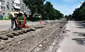 В Новокузнецке изменится движение из-за ремонта трамвайных путей на Циолковского