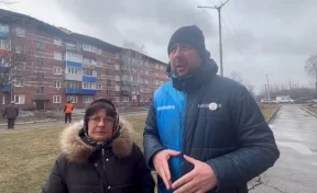 Мэр Киселёвска прибыл на место повреждения кровель трёх многоквартирных домов