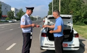 В Кемерове ГИБДД оштрафовала 14 таксистов и более 20 водителей автобусов