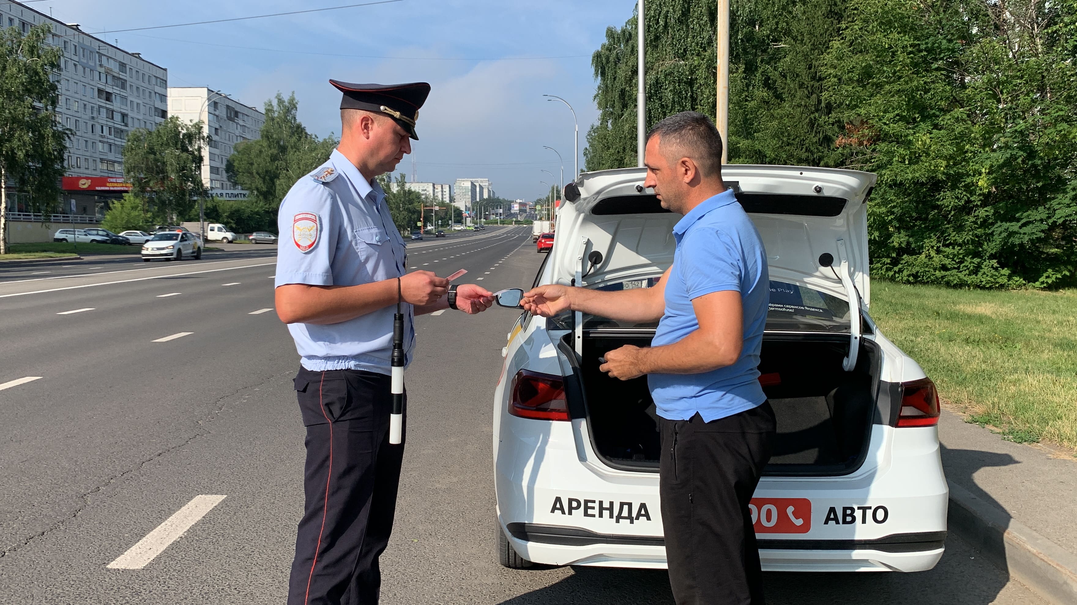 В Кемерове ГИБДД оштрафовала 14 таксистов и более 20 водителей автобусов