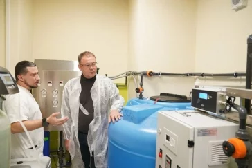 Фото: Илья Середюк встретился с новым главврачом Междуреченской горбольницы 1