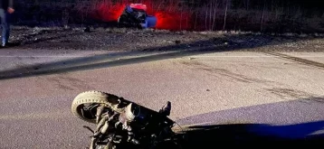 Фото: Три человека погибли в ДТП с автомобилем и мотоциклом на кузбасской трассе 3