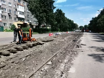 Фото: В Новокузнецке изменится движение из-за ремонта трамвайных путей на Циолковского 1