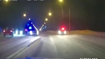 Фото: Появилось видео погони за пьяным водителем Lada в Кузбассе 1