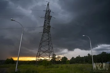 Фото: В Новокузнецком округе гроза оставила без света 6 населённых пунктов 1