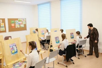 Фото: Сергей Цивилёв показал новое помещение детской художественной школы 2