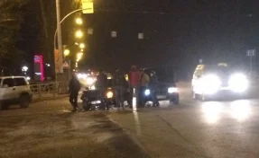 В Кемерове на улице Тухачевского столкнулись автомобили