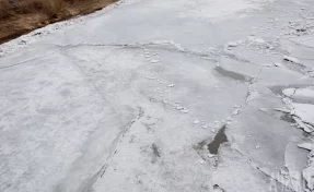 На юге Кузбасса в марте начнётся распиловка льда на реках