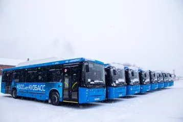 Фото: Сергей Цивилёв рассказал о новых автобусах, поступивших в Кузбасс 1
