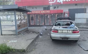 В Белгородской области БПЛА взорвался рядом с магазином, пострадала женщина