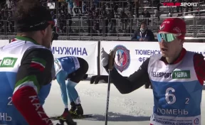 В Тюмени на чемпионате России лыжники едва не подрались на финише
