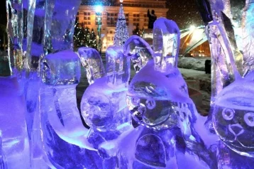 Фото: Более 2 000 световых фигур украсили Кемерово к Новому году 1